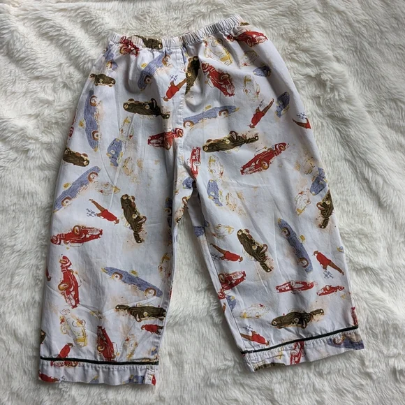 Classic Cars Minimalist Pajama Bottom Pants 2-3y - Picture 3 of 3